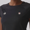 Camiseta Fila Tênnis Basic Rio Open 25 - Feminina - Foto 3