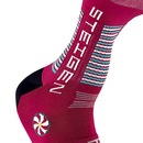 Meia Cano Baixo Steigen Burgundy 33 ao 44 - Unissex - Foto 2