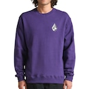 Blusão de Moletom Volcom Iconic Stone - Masculino - Foto 1