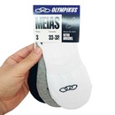 Meia Olympikus Ultra Invisivel Kit - 3 Pares - Feminina - Foto 3
