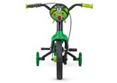 Bicicleta Aro 12 Nathor Black com Rodinhas - Infantil - Foto 4