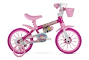 Bicicleta Aro 12 Flower Nathor com Rodinhas - Infantil - Foto 2