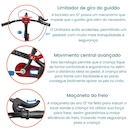 Bicicleta Aro 12 Flower Nathor com Rodinhas - Infantil - Foto 5