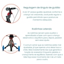 Bicicleta Aro 12 Flower Nathor com Rodinhas - Infantil - Foto 6