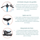 Bicicleta de Equilibrio Nathor Balance Bike Rocket Astro - Infantil - Foto 3