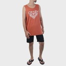Camiseta Regata Oakley Ellipse Skull Tank Baked Clay - Masculina - Foto 4