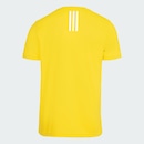Camiseta adidas Own The Run 3 Listras - Masculina - Foto 3
