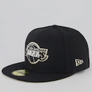 Boné Aba Reta New Era NBA Los Angeles Lakers Core 5950 - Fechado - Adulto - Foto 1