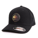 Boné Aba Curva Quiksilver Hologram Full Logo Patch - Fechado - Adulto - Foto 3