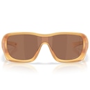 Óculos de Sol Oakley De La Salle Matte Trans Light Curry - Unissex - Foto 3