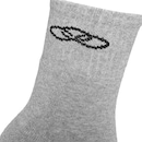 Meia Cano Médio Olympikus 81922 - 3 Pares - Masculina - Foto 5