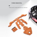 Capacete para Ciclismo Gold Sports Fox Fast  MTB Ajustável - Foto 6