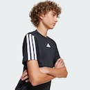Camiseta adidas 3 Listras TR-Essentials - Infantil - Foto 5
