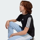Camiseta adidas 3 Listras - Infantil - Foto 4