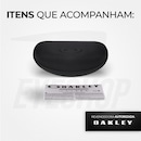 Óculos de Sol Oakley Latch Panel Matte Black Prizm Ruby - Unissex - Foto 16