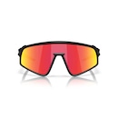 Óculos de Sol Oakley Latch Panel Matte Black Prizm Ruby - Unissex - Foto 19