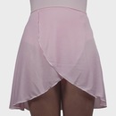 Saia Ballet Ritmus Transpassada Longa 110 - Feminina - Foto 1