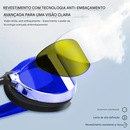 Óculos de Natação Gold Sports Snake Performance 6.0 Lentes Espelhadas High Definition - Adulto - Foto 3