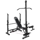 Banco Supino Yangfit Apoio Scott Cavalete e Puxada na Polia - Foto 1