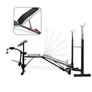 Banco Supino Yangfit Apoio Scott Cavalete e Puxada na Polia - Foto 4