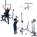 Banco Supino Yangfit Apoio Scott Cavalete e Puxada na Polia - Foto 5