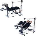 Banco Supino Yangfit Apoio Scott Cavalete e Puxada na Polia - Foto 8
