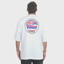 Camiseta Surf Alive Aloha Hawaii Oversized - Masculina - Foto 2