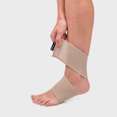 Tornozeleira Vollo Faixa Elástica Esportiva Ajustável - Unissex - Foto 2