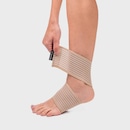 Tornozeleira Vollo Faixa Elástica Esportiva Ajustável - Unissex - Foto 4