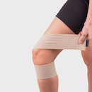 Joelheira Vollo Faixa Elástica Esportiva Ajustável - Unissex - Foto 3