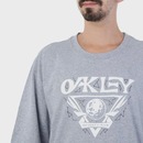 Camiseta Oakley Ball Graphic Heather - Masculina - Foto 3