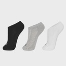 Kit Meia Olympikus Cano Invisível - 3 Pares - Feminino - Foto 4