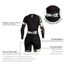 Macaquinho de Ciclismo Manga Longa ERT Smart Forro Gel - Feminino - Foto 2