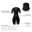 Macaquinho de Ciclismo ERT Elite Venom Forro em Gel - Feminino - Foto 2