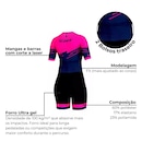 Macaquinho de Ciclismo ERT Elite Rubelita Forro em Gel - Feminino - Foto 2