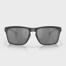Óculos de Sol Oakley Unissex Sylas Matte Black Prizm Black - Foto 3