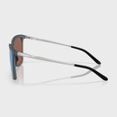 Óculos de Sol Oakley Unissex Sielo SQ Matte Crystal Black Prizm Deep Water Polarized - Foto 4