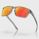 Óculos de Sol Oakley Unissex Sylas Grey Ink Prizm Ruby - Foto 2