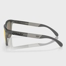 Óculos de Sol Oakley Unissex Frogskins Range Matte Grey Ink Prizm Ruby - Foto 4