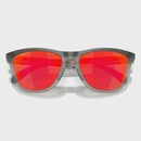 Óculos de Sol Oakley Unissex Frogskins Range Matte Grey Ink Prizm Ruby - Foto 5