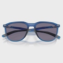 Óculos de Sol Oakley Unissex Thurso Matte Trans Blue Prizm Blue - Foto 5