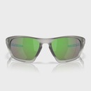 Óculos de Sol Oakley Unissex Lateralis Matte Clear Prizm Sapphire - Foto 3
