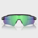 Óculos de Sol Oakley Unissex Radar EV Path Matte Black Prizm Jade Polarized - Foto 3