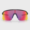 Óculos de Sol Unissex Oakley Sutro Lite Sweep Matte Black Prizm Road - Foto 3
