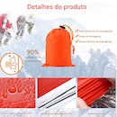 Saco de Dormir Gold Sports Portátil à Prova D'água Sobrevivência com Apito - Foto 4