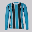 Camisa Manga Longa do Grêmio Umbro I 2025 - Masculina - Foto 1