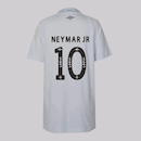 Camisa do Santos Umbro I 2025 10 Neymar Jr - Infantil - Foto 1