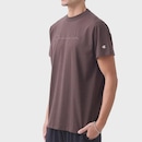 Camiseta Champion Bordado Script Coffee - Masculina - Foto 3