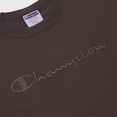 Camiseta Champion Bordado Script Coffee - Masculina - Foto 4