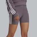 Shorts adidas Biker 3 Stripes - Feminino - Foto 2